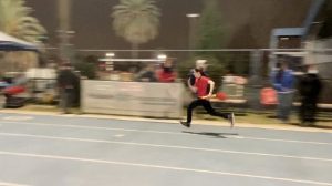 León Pino en posta 5x80.