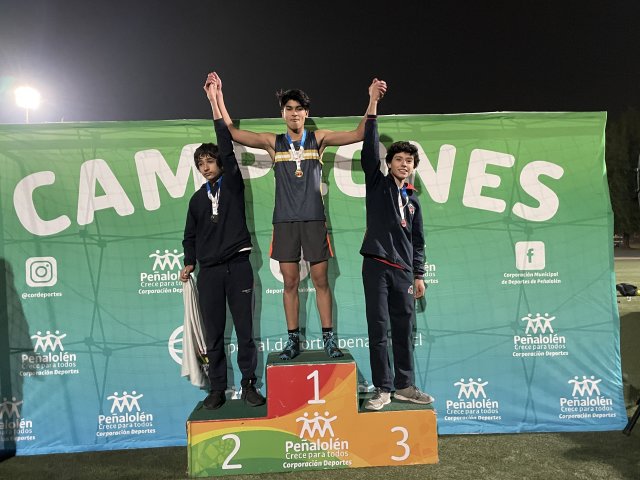 Pablo Parrao 3er lugar en velocidad