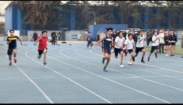 Pablo Parrao en pista