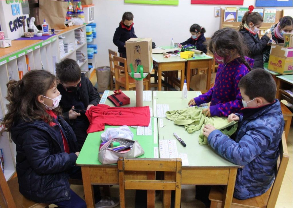 Construcción de Superhéroe del medioambiente.