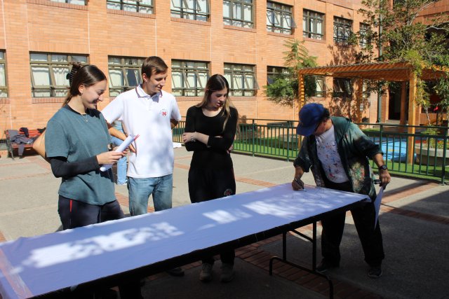 6WEB NSDC 2023 - III y IV Medios - Actividad con lienzos - Reflexión de jóvenes sobre nuestra sociedad