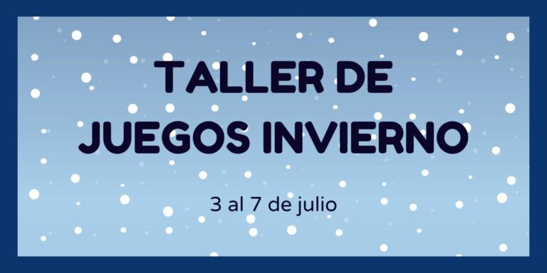 ¡Participa en el Taller de Invierno!