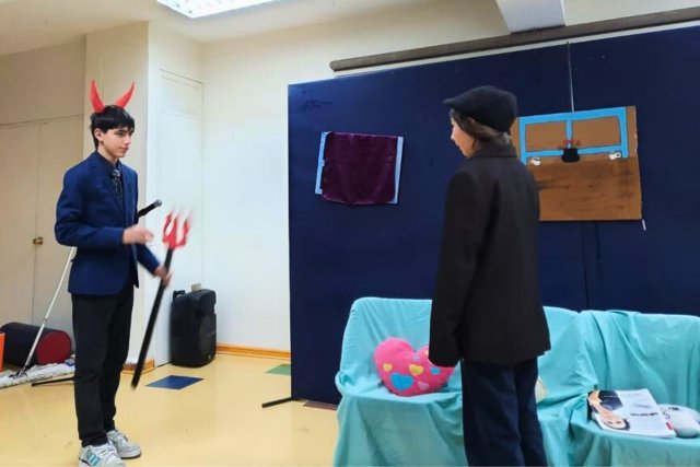 WEB NSDC 2023 - Lenguaje - 7° Básicos presentan la obra Don Anacleto avaro de Isidora Aguirre - 42