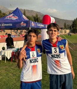 Selección de Atletismo en el Torneo Escolar Rolf Hoppe